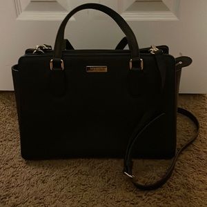 Kate Spade black purse with matching wallet
